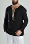 Design Drawstring Black T-Shirt Coc1598 - 2