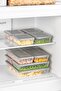 Set of 8 Freshbox Storage Containers Suitable for Microwave and Refrigerator - Refrigerator Organizer 1200 ml - 2