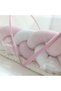 Cotton and Pique Fabric Knitted Baby Bed – with Zippered Mosquito Net, Removable Knitted Cover 60X80 cm - 3