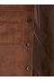 Lcw Vision Brown Regular Fit Shirt Collar Men's Suede Coat - 8
