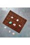 Chocolate Letter Mold Pastry Letter Mold Alphabet Stone Powder Mold Silicone 2cm - 7