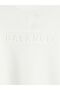 Lcwaikiki Classic White Crew Neck Embossed Printed Men's Sweatshirt - 7