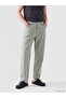 Xside Gray Relax Fit Gabardine Men's Trousers