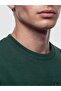 Lcwaikiki Classic Green Crew Neck Printed Men's Thick Sweatshirt - 3