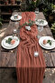 Bohemian Tulle Runner Tablecloth – Elegant Sophistication and Modern Table Decor - 2