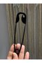 Trendy Safety Pin Model Colorful Hair Clip - Metal Side Clip - 3