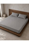 King Size Double Elastic Sheet Set 180X200 cm + 2 Pieces 50X70 cm Zippered Pillowcases - 2