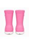 Mellow Furry Pvc Water Boots Rain Boots Orthopedic Children's Boots Pink - 3