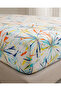 King Size Double Elastic Sheet Set 180X200 cm + 2 Pieces 50X70 cm Zippered Pillowcases - 3