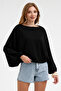 Women's Standard Size Balloon Sleeve Bluz