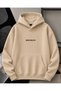 Unisex Men/Women Broo Colorful Custom Printed Cotton Oversize Hooded Sweatshirt