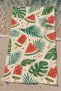 Beach Towel 70X140Cm Pool Spa Sauna Sports Cotton Absorbent Watermelon Summer - 3