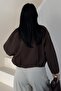 New Season Women's Oversize Belted Bomber Seasonal Jacket - 6