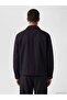 Lcw Vision Black Relax Fit Velvet Collar Men's Jacket - 4