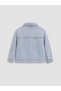 Esvab • Modern & Distinctive Floral Embroidered Girls' Jean Jacket - 5