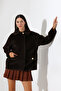 Women's Very Stylish Soft Textured Baby Collar Jacket - 6
