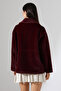 Women's Very Stylish Soft Textured Baby Collar Jacket - 8
