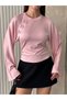 Women's Floral Embroidered Blouse Crew Neck Long Sleeve Stylish Casual Blouse Spanish Sleeve