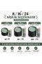 Green Party Set Birthday Decoration |   8 16 24 People |   Plate + Glass Set |   Birthday Table Decoration - 4