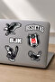 Sticker Set Black and White Eagle - Licensed Original - 4