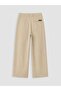 Xside Beige Loose Fit Men's Pleated Trousers - 7