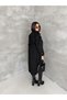 Women's Belted Double-Breasted Long Trench Coat - 8