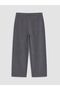 Xside Anthracite Relax Fit Gabardine Men's Trousers - 8