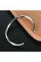Stainless Steel Bracelets - Roman Bracelet Twisted Cuff Bracelet Set Men Cable Bangle Bracelets Set - 3