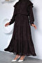 Elegant Layered Lined Hijab Skirt