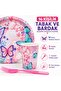 Butterfly Themed Birthday Party Set |   8 and 16 Person Capacity |   Plate, Cup, Fork Set |   Birthday Table Decoration - 3