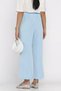 Women's Elastic Waist Wide Leg Trousers - 4