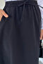 Elastic Waist Double Pocket Hijab Skirt - 4