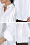 Women's Pleated Shirt - 4