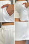 Women's Shorts with Pockets - 5