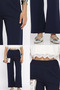 Women's Pleated Pipe Leg Pants - 3
