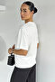 Women's Crew Neck Front Print T-Shirt - 4