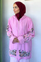 Gülseli Bead Embellished Hooded Hijab Cap - 2