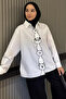 Cute Character Printed Hijab Shirt