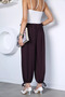 Women's Sandy Fabric Shalwar Trousers (Fits All Sizes) - 4