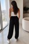 Women's Sandy Fabric Shalwar Trousers (Fits All Sizes) - 4