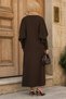 Gülseli Cape Detailed Hijab Dress - 5