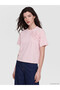 Lcw Comfort Floral Appliqued Cotton Women's T-Shirt