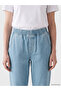 Lcw Comfort Women's Jean Pants with Elastic Waist - 3