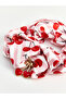 Mixed pattern women's elastic hair tie set - 2 pack - 5