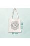 10 Pieces of Mandala Cat Design Paintable Cloth Bag - Educational Hobby Painting Bag - 4