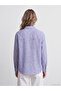 Lcw Vision Striped Oversize Poplin Women's Shirt - 4