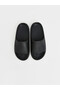 Vizyon New Season Black Single-Strap Men's Slippers - 2