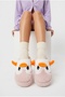 Women's Plush House Slippers with Penguin Pattern, Winter Warm, Closed Toe, Soft Sole, Comfortable Slippers - 5