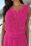 Gülseli Women's Lined Openwork Mini Knitwear Dress - 3