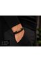 Velciano Color Detailed Black Leather Men's Bracelet – Special Premium Gift Series
